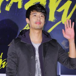 SEOUL, SOUTH KOREA - MAY 26:  Ko Joo-Won attends the movie 'A Hard Day' VIP premiere at COEX Megabox on May 26, 2014 in Seoul, South Korea.  (Photo by The Chosunilbo JNS/Multi-Bits via Getty Images)